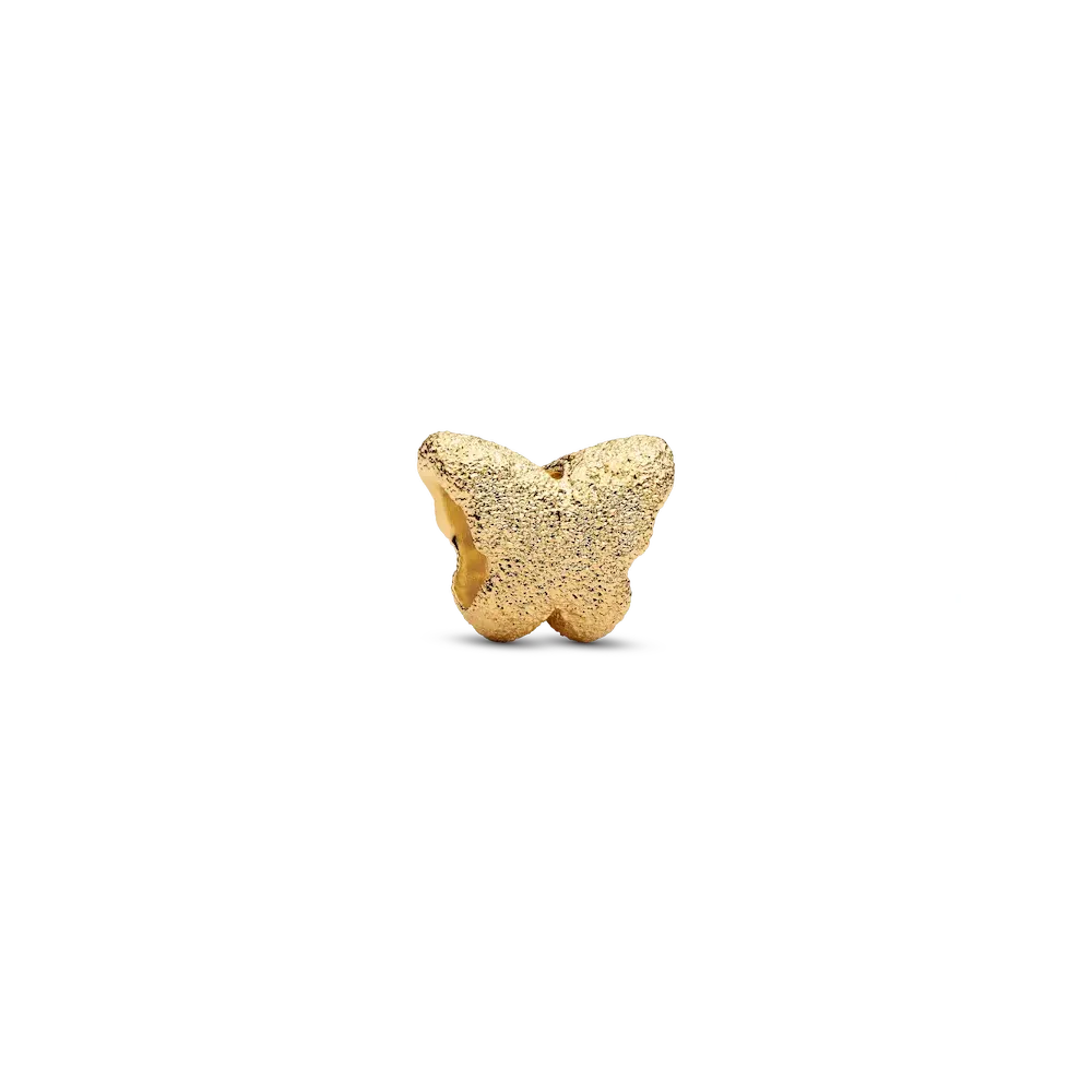 Textured Butterfly Mini Charm