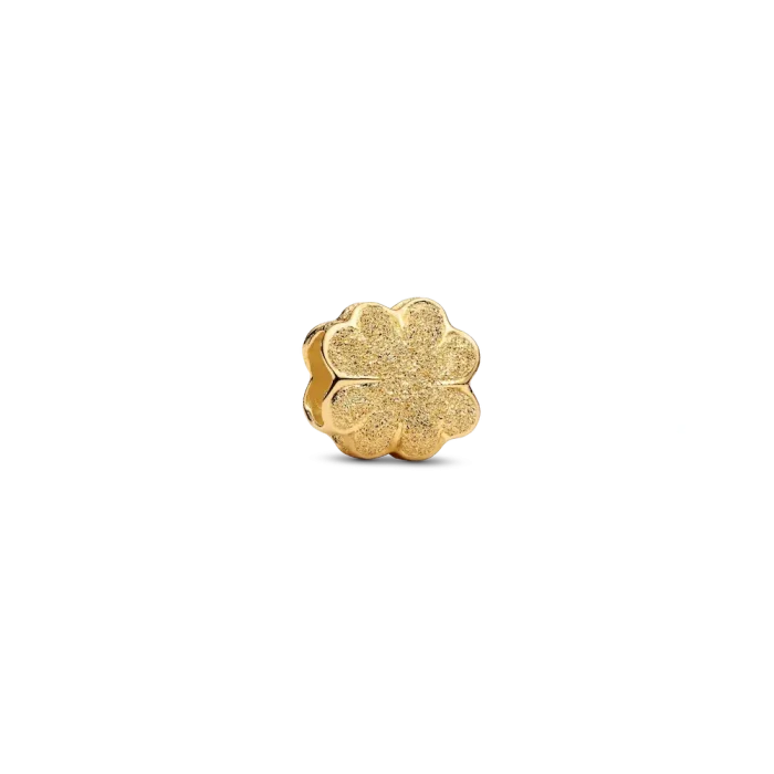 Textured Clover Mini Charm - Image 2