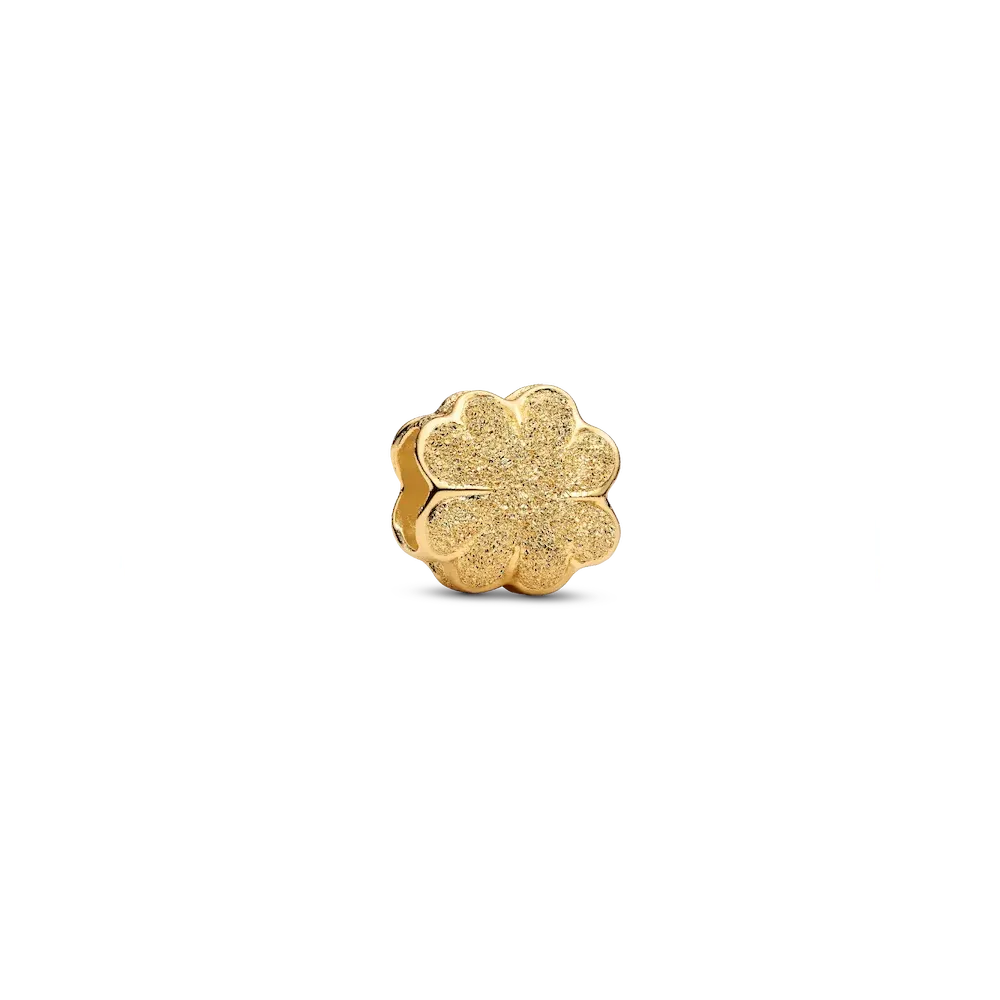 Textured Clover Mini Charm