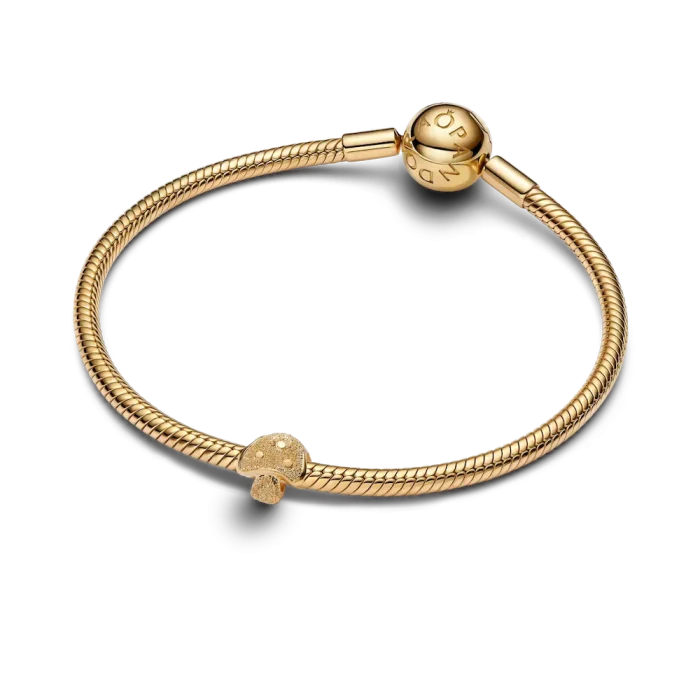 Textured Mushroom Mini Charm - Image 4