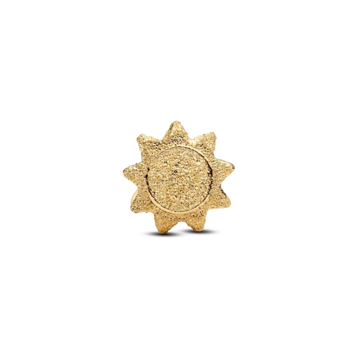 Textured Sun Mini Charm - Image 5