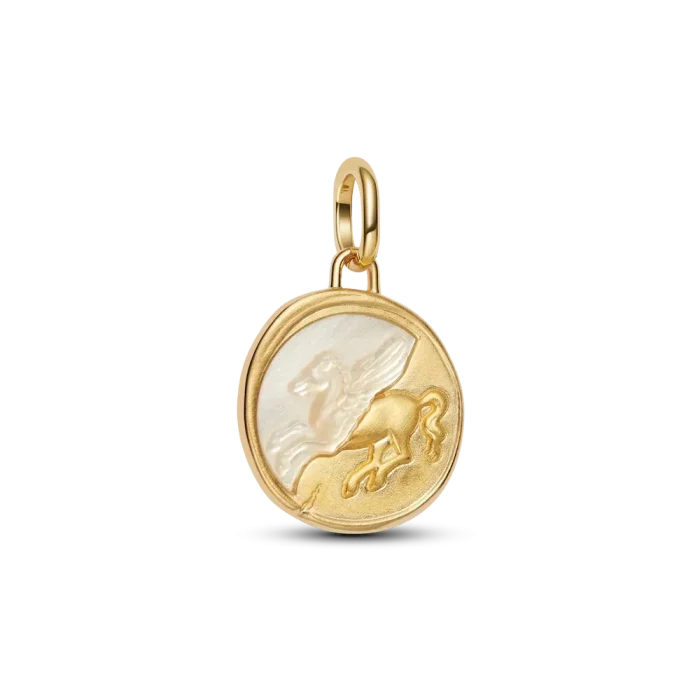Pegasus Medallion Pendant Necklace - Image 2