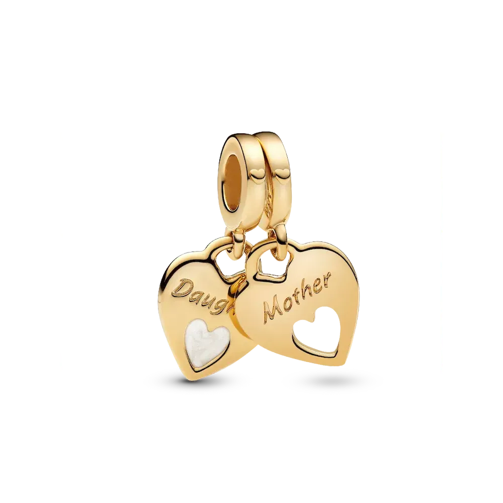 769187C01_RGB.webp Double Heart Split Dangle Charm - Image 1
