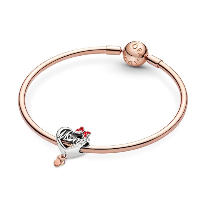 Disney Minnie Mouse Mom Heart Charm - Image 7