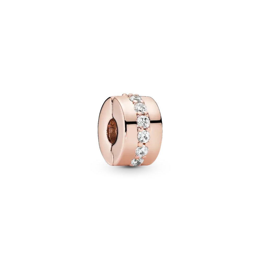 Sparkling Row Spacer Charm