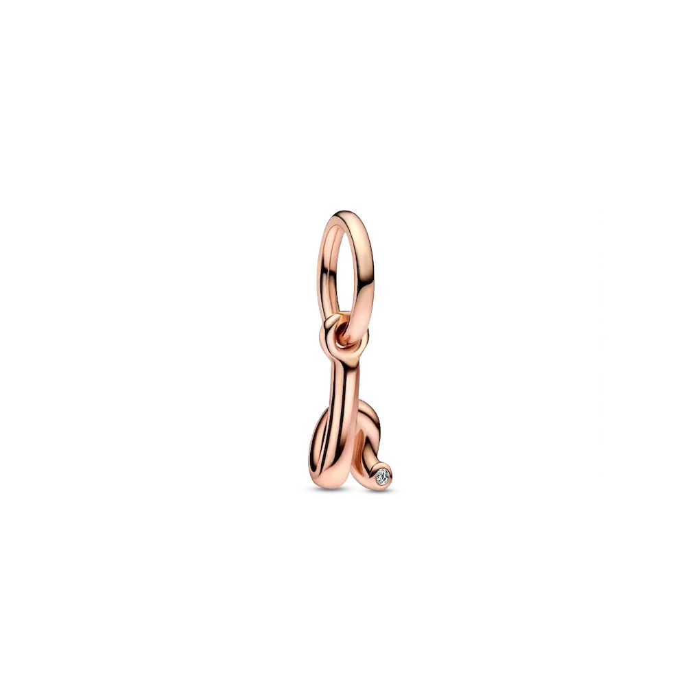 782462C01_RGB.webp FINAL SALE - Letter H Script Alphabet Dangle Charm - Image 1