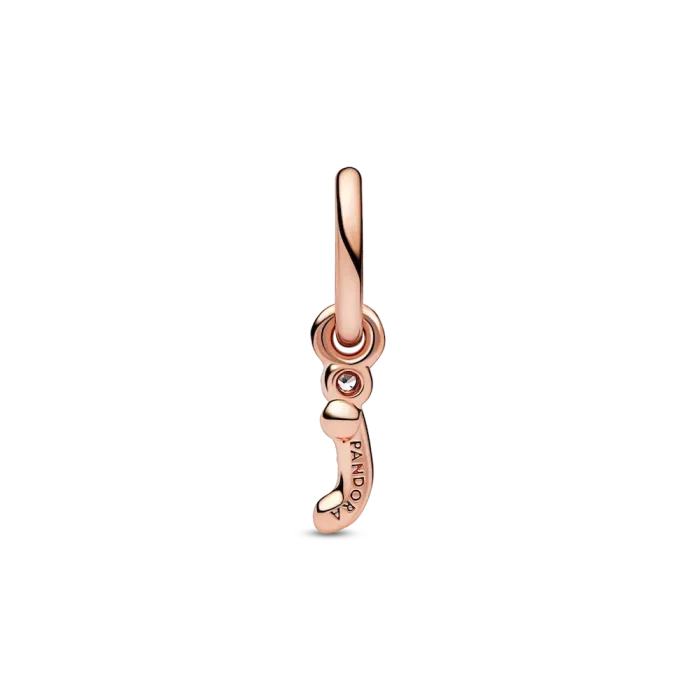 FINAL SALE - Letter I Script Alphabet Dangle Charm - Image 3