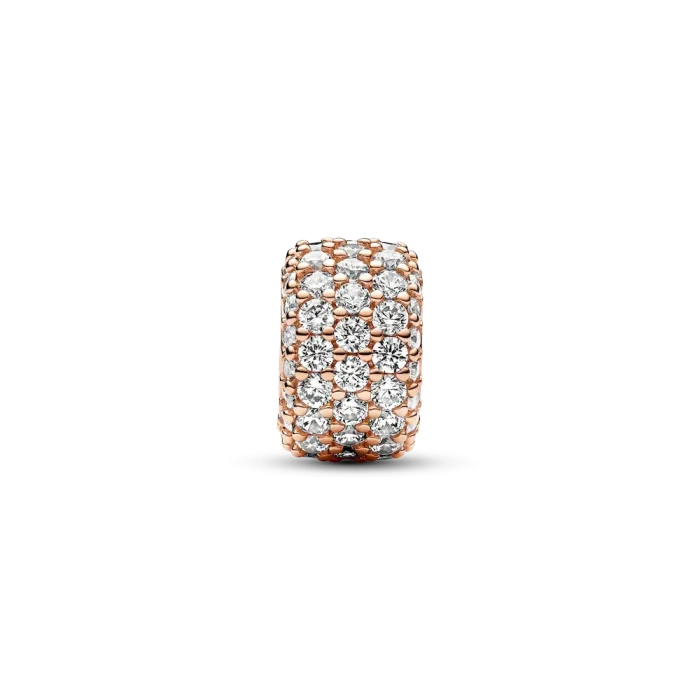 Sparkling Pavé Triple-row Charm - Image 5