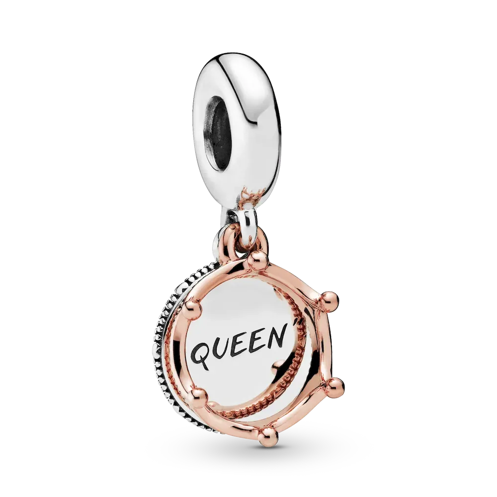 Queen & Regal Crown Dangle Charm