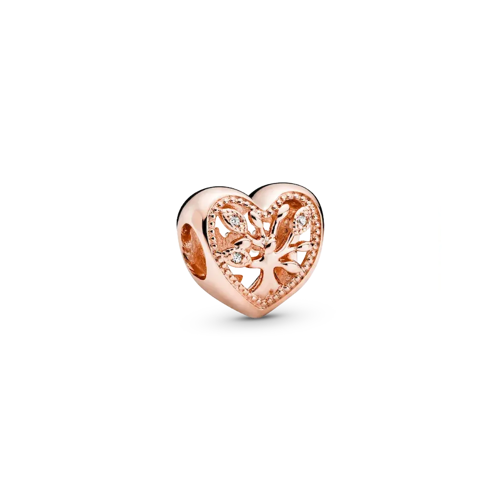 788826C01_RGB.webp Openwork Family Tree Heart Charm - Image 1