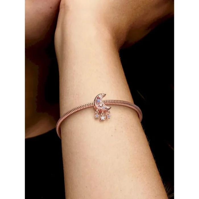 Star & Crescent Moon Charm - Image 2