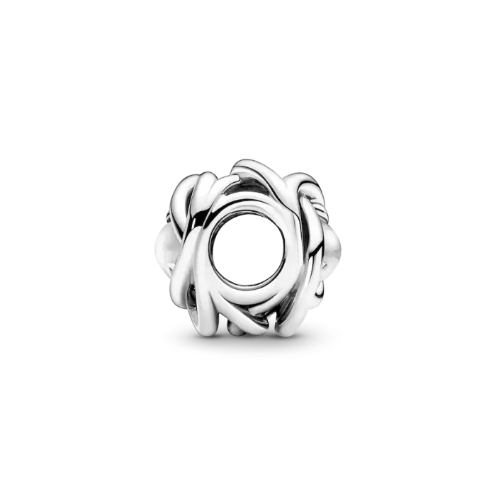 April Birthstone Eternity Circle O Pendant Set - Image 7