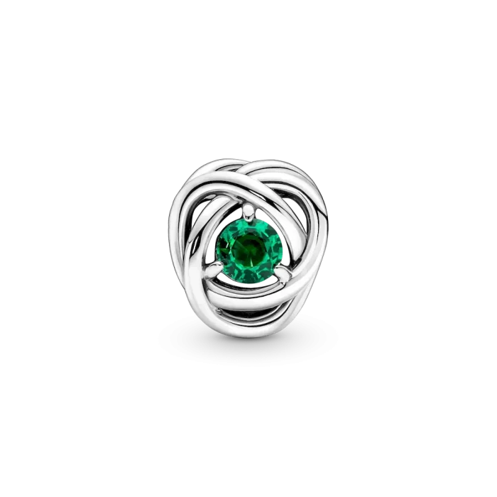 May Green Eternity Circle Charm - Image 4