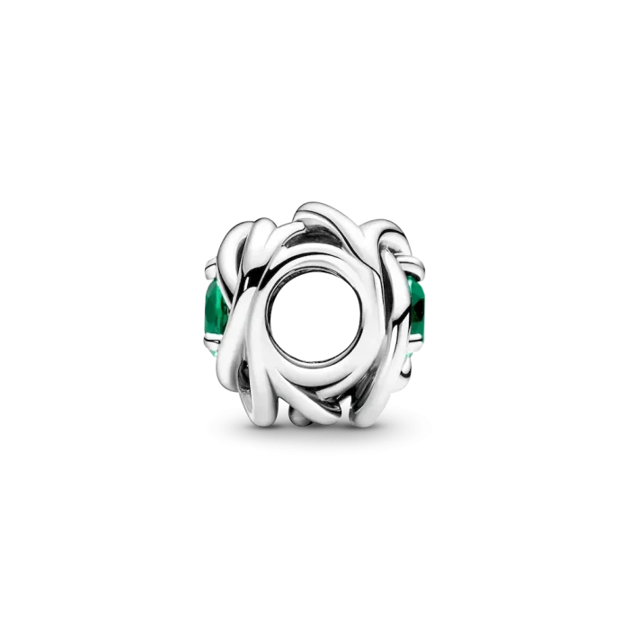 May Green Eternity Circle Charm - Image 5