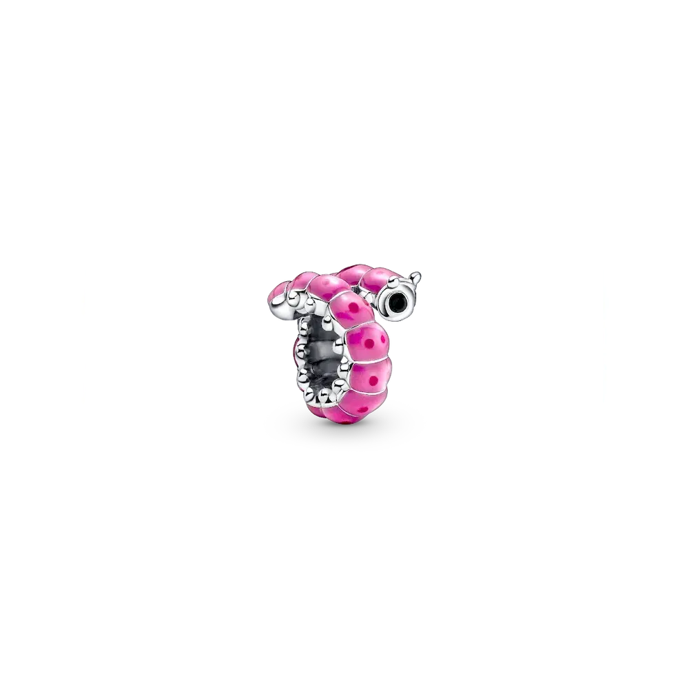 790762C01_RGB.webp Cute Curled Caterpillar Charm - Image 1