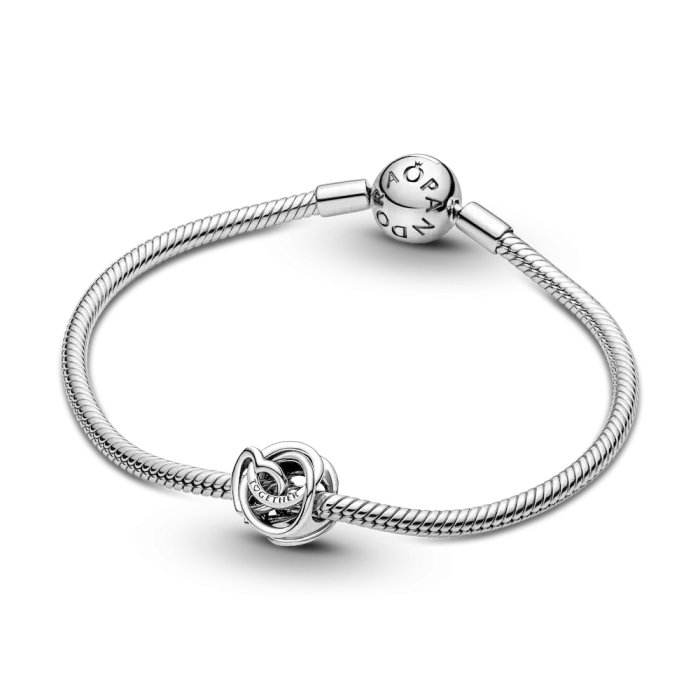 Family Always Encircled Heart Charm - Image 5