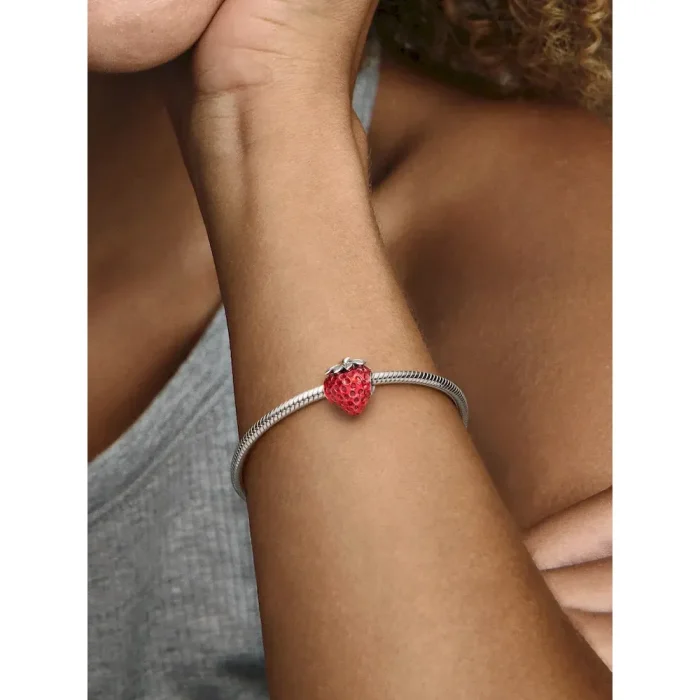 Seeded Strawberry Fruit Charm - Image 2