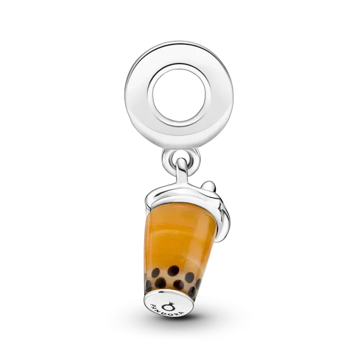 Murano Glass Bubble Tea Dangle Charm - Image 5