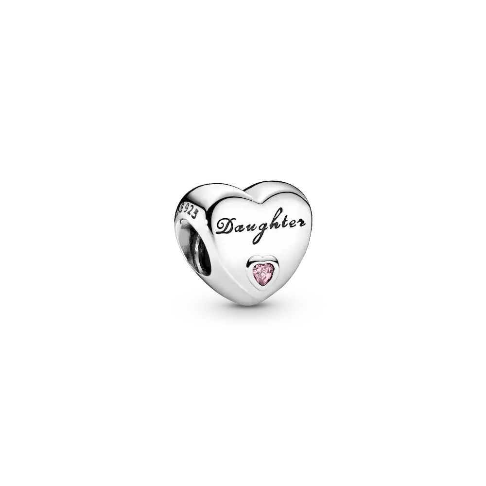 791726PCZ_RGB.webp Daughter Heart Charm - Image 1