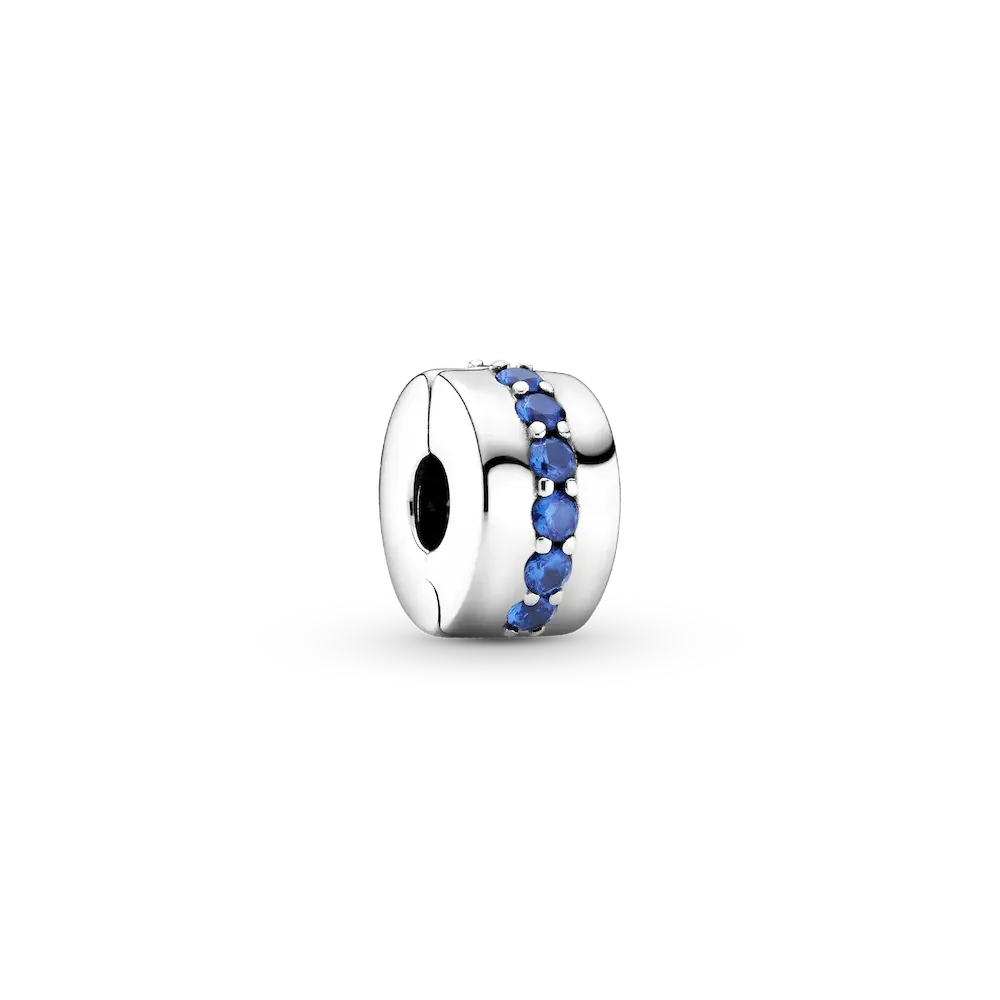 791972C01_RGB.webp Blue Sparkle Clip Charm - Image 1