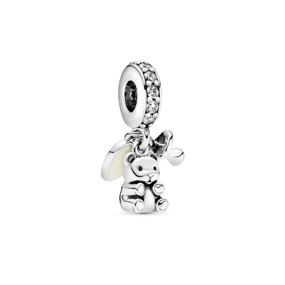 792100CZ_RGB.webp Baby Teddy Bear Dangle Charm - Image 1