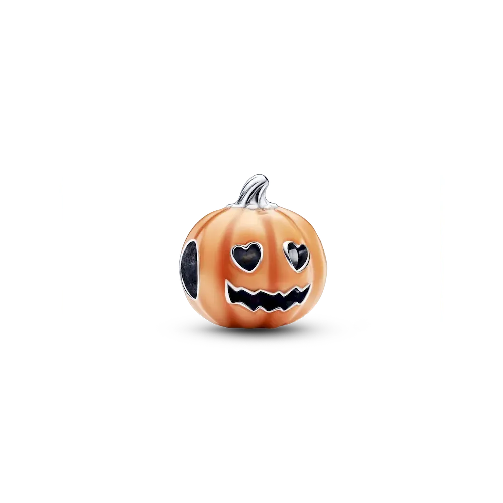 Glow-in-the-dark Spooky Pumpkin Charm