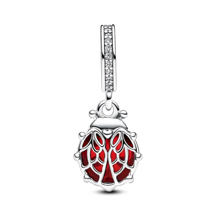 Red Ladybird Dangle Charm - Image 5