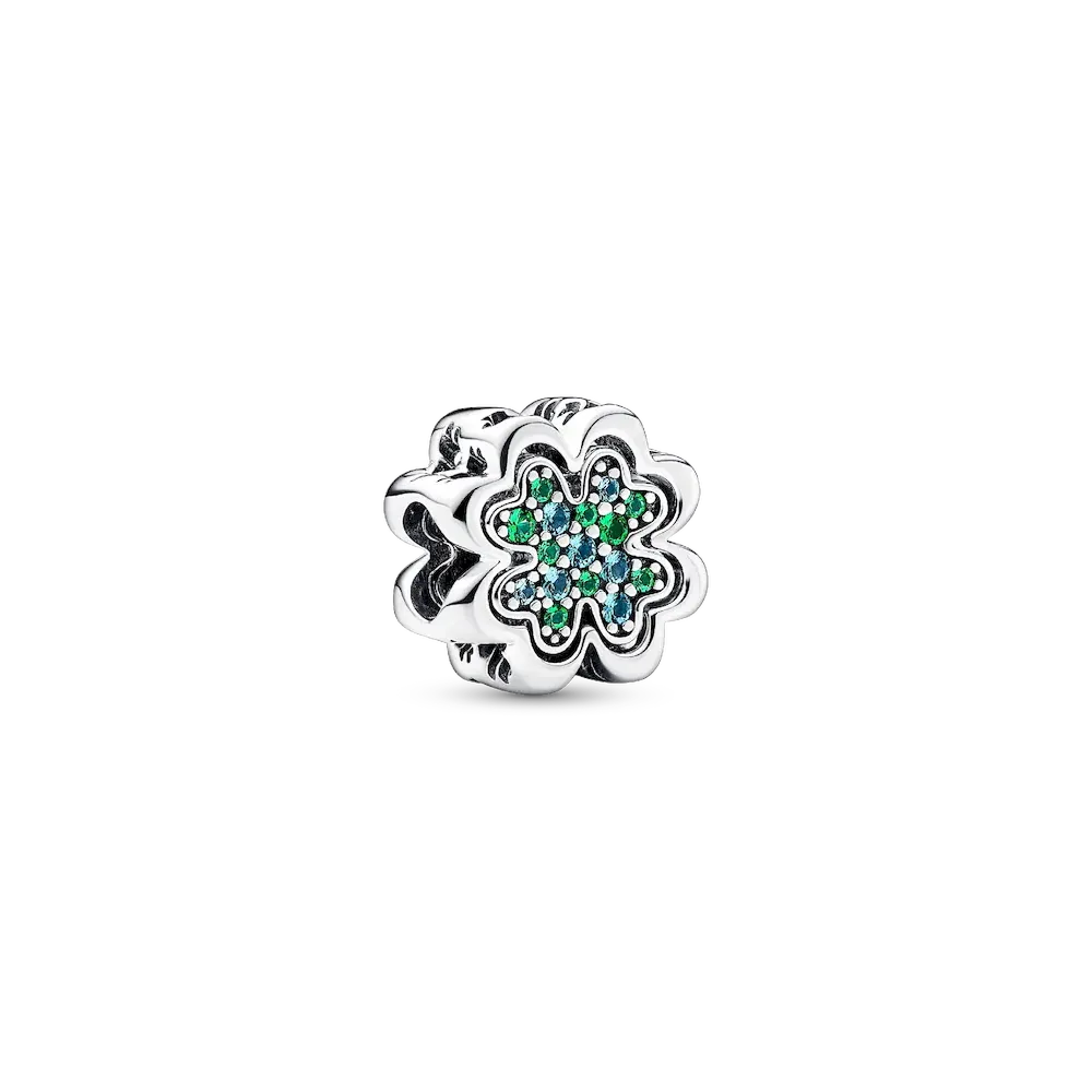 Splittable Four Leaf Clover Charm