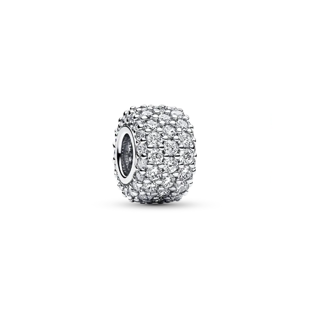 Sparkling Pavé Triple-row Charm