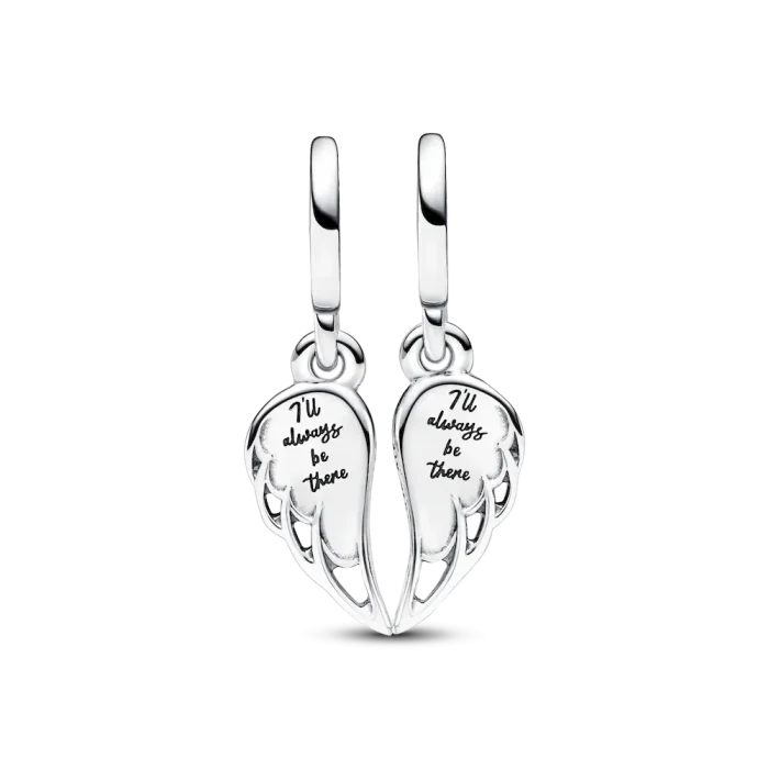 Sparkling Splitable Angel Wings Dangle Charm - Image 5