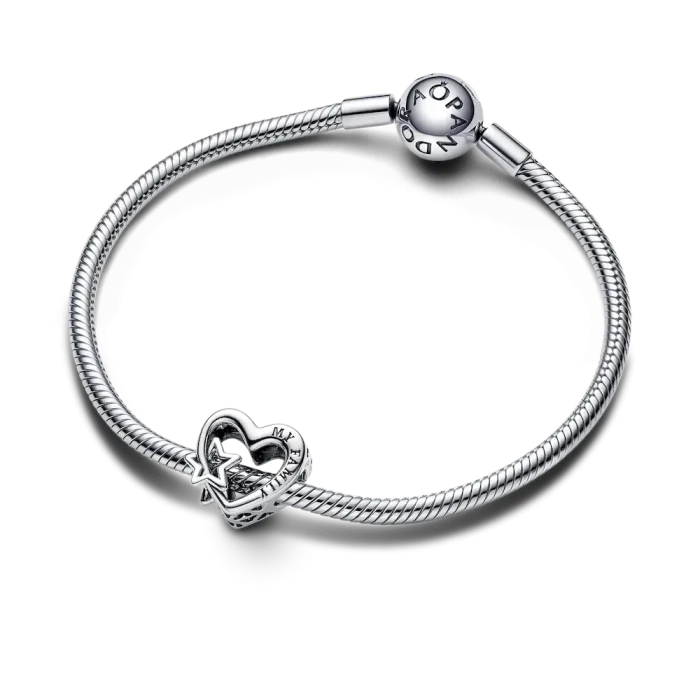 Openwork Family Heart & Star Charm - Image 4