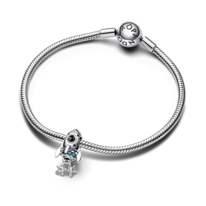 Space Love Rocket Charm - Image 5