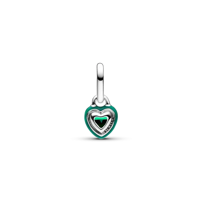 Pandora ME Green Chakra Heart Mini Dangle Charm - Image 5