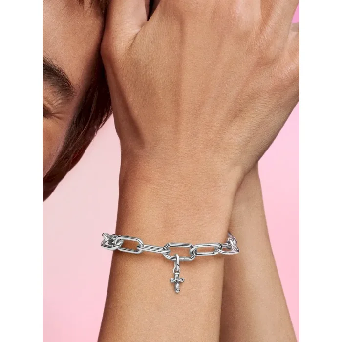 Pandora ME Sparkling Cross Mini Dangle Charm - Image 2