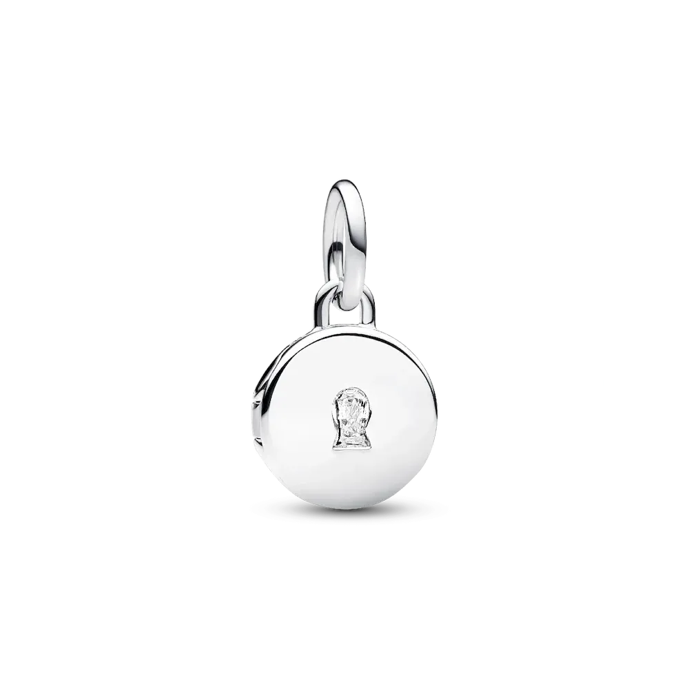 Openable & Engravable Love Locket Dangle Charm