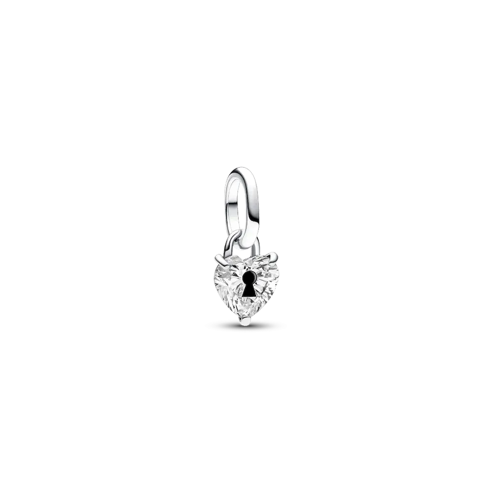 Pandora ME Keyhole Heart Mini Dangle Charm
