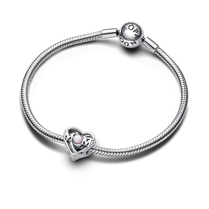 Openwork Mom & Heart Charm - Image 5