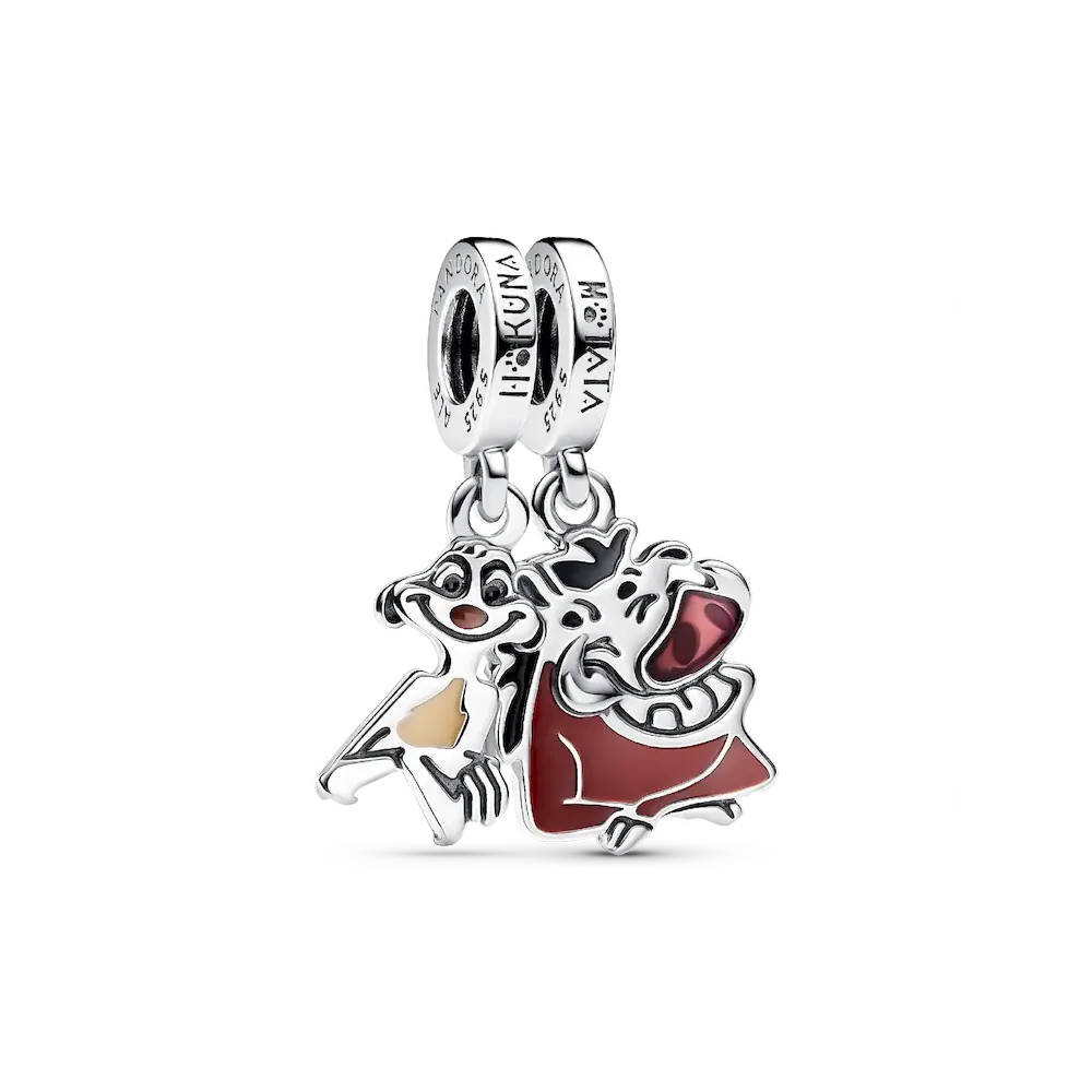 Disney The Lion King Timon & Pumbaa Splittable Dangle Charm