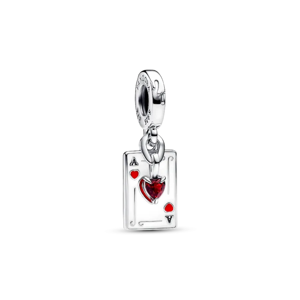 793420C01_RGB.webp Disney Villains Queen of Hearts Double Dangle Charm - Image 1