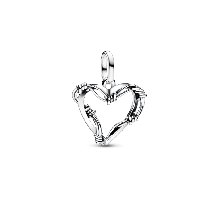 Barbed Wire Heart Bracelet Set - Image 3