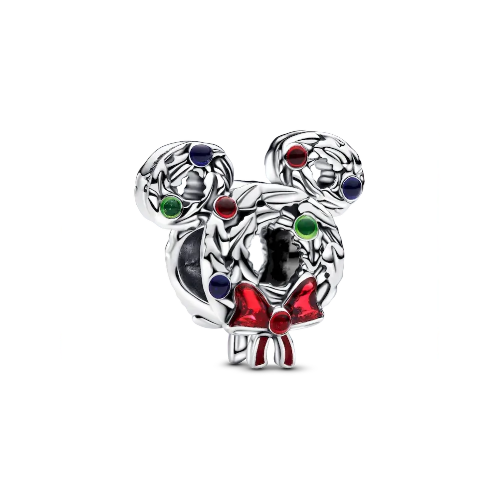 793531C01_RGB.webp Disney Mickey Mouse Christmas Wreath Charm - Image 1