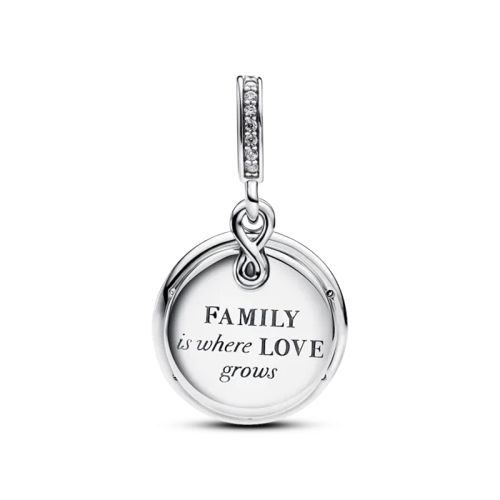 Glow-in-the-dark Infinity Tree Double Dangle Charm - Image 4