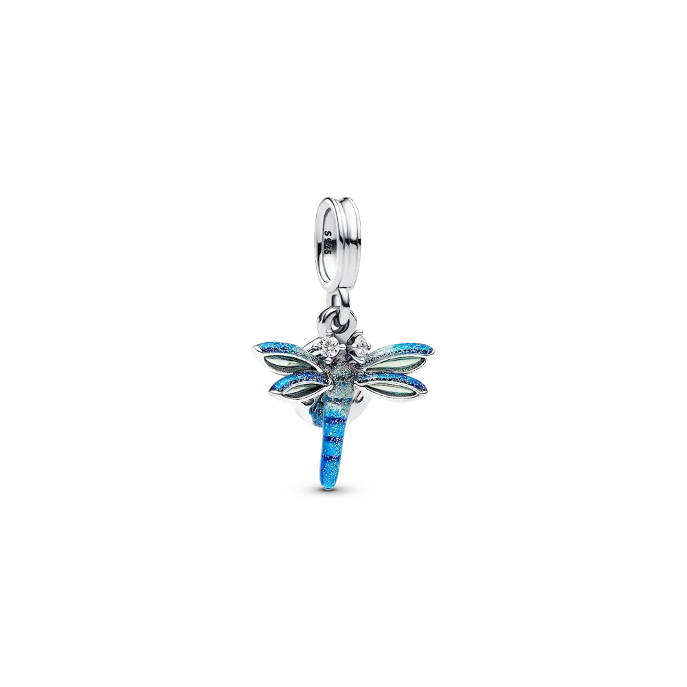 Dragonfly Double Dangle Charm