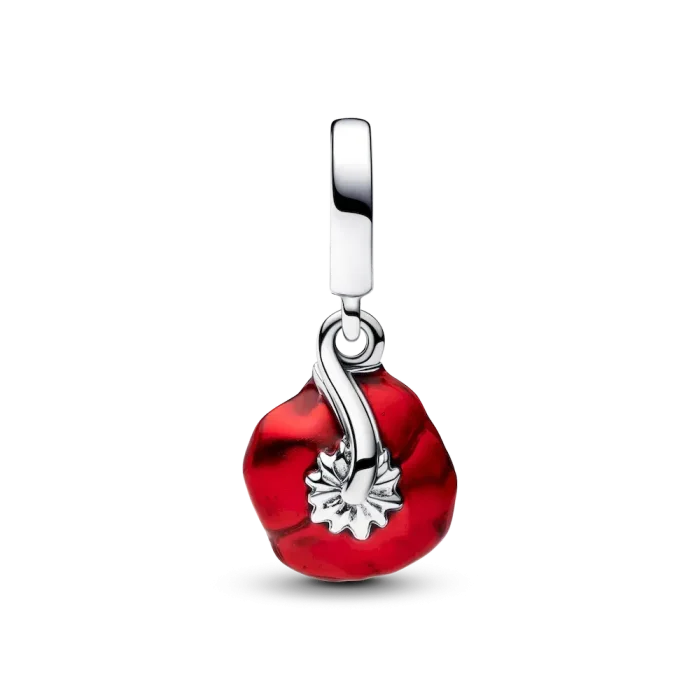 Red Flower Dangle Charm - Image 4