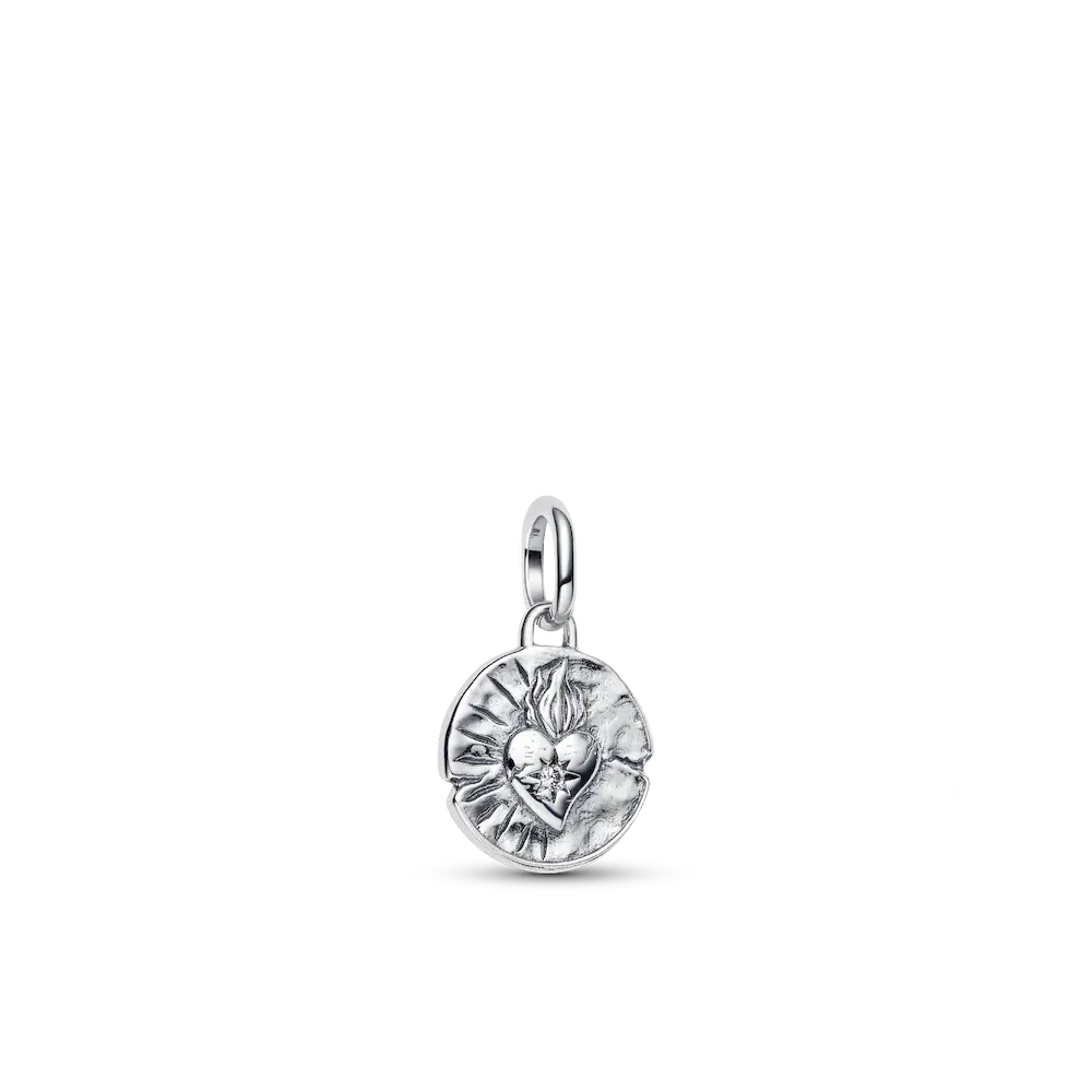 Heart Medallion Charm