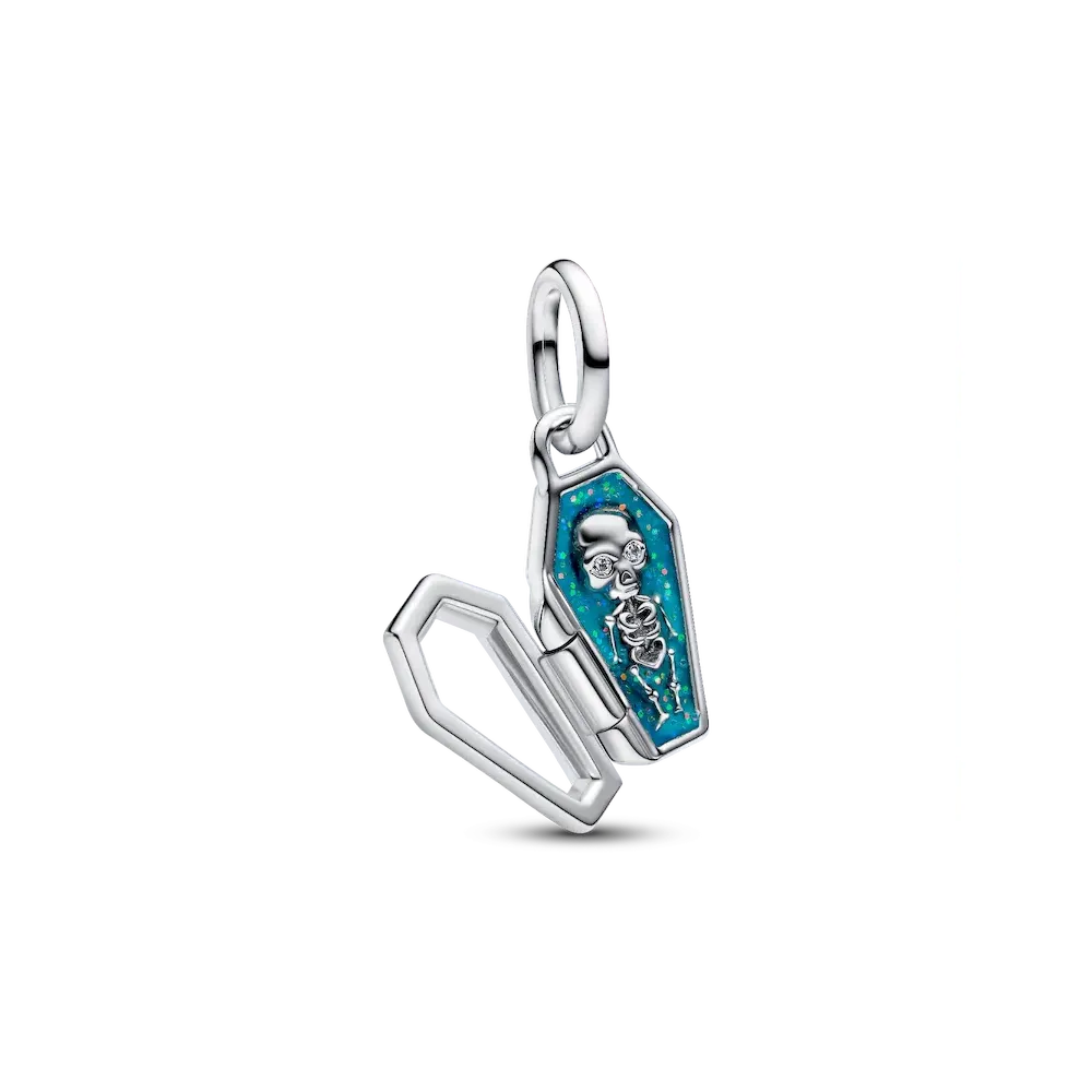 Openable Glow-in-the-dark Coffin Charm