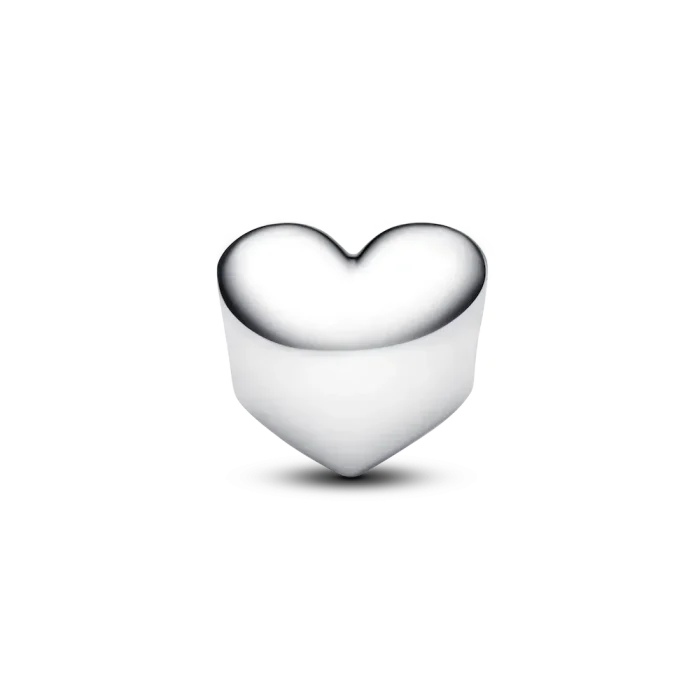 Engravable Red Stone Heart Charm - Image 7