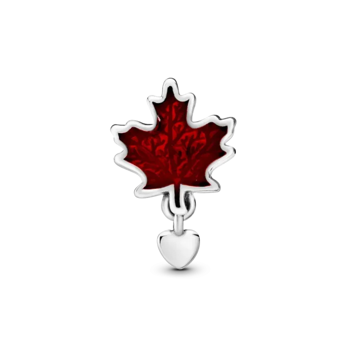 Canada Red Maple Leaf Charm - Image 4