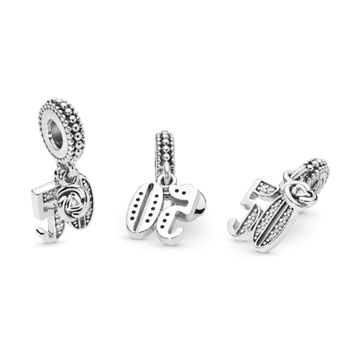 50th Celebration Dangle Charm - Image 4
