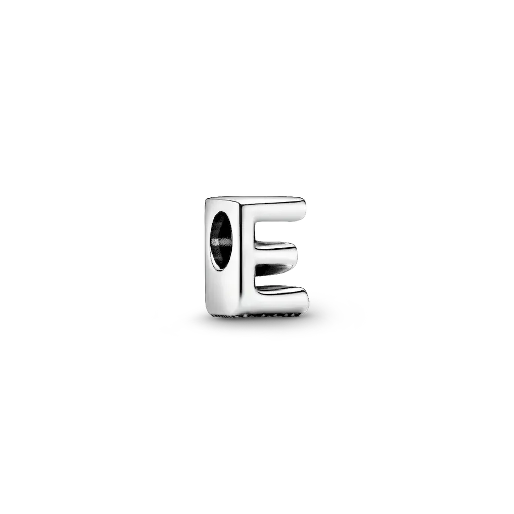 Letter E Alphabet Charm